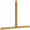 Ekena Millwork Portland Rough Sawn Timber Gable Bracket, Western Red Cedar, 108"W x 72"H x 4"D x 4"F, 16/12 Pitch GBW108X72X0404POR00RWR - alternate 2